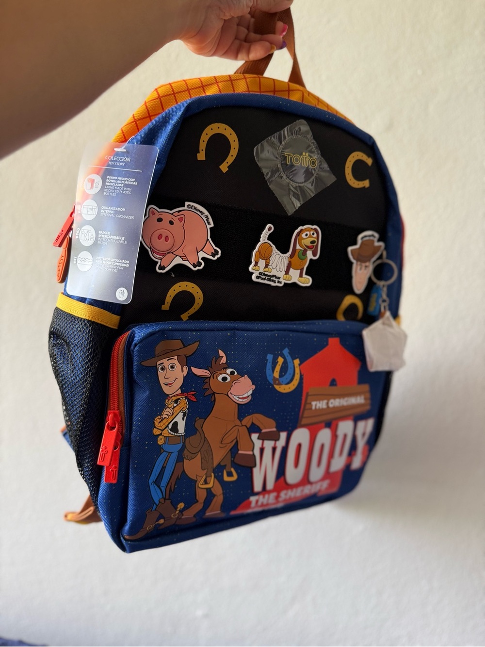 TOTTO Woody Kids Special Edition Backpack - Blue